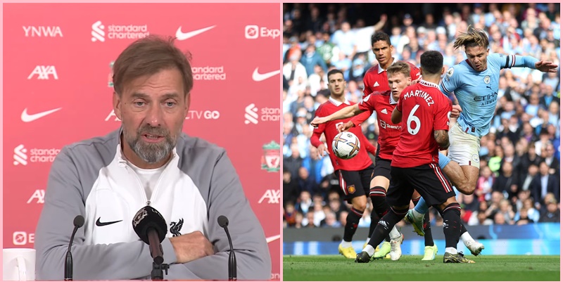 Jurgen Klopp:’Ít ra Man City không phòng ngự co cụm như Man United’